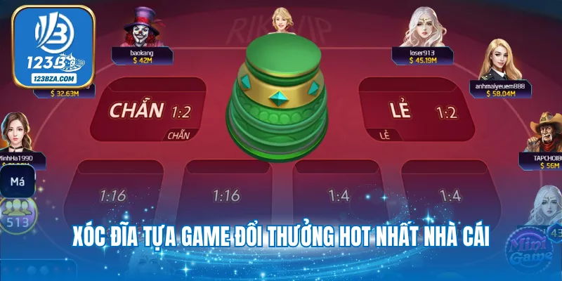 Xóc Đĩa Đổi Thưởng - Game Giải Trí Đặt Cược Đỉnh Cao 2025 Xóc đĩa tựa game đổi thưởng hot nhất nhà cái